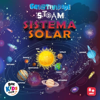 Box-Kids-Club-Assinatura-Criatividade-e-Leitura-STEAM-Sistema Solar