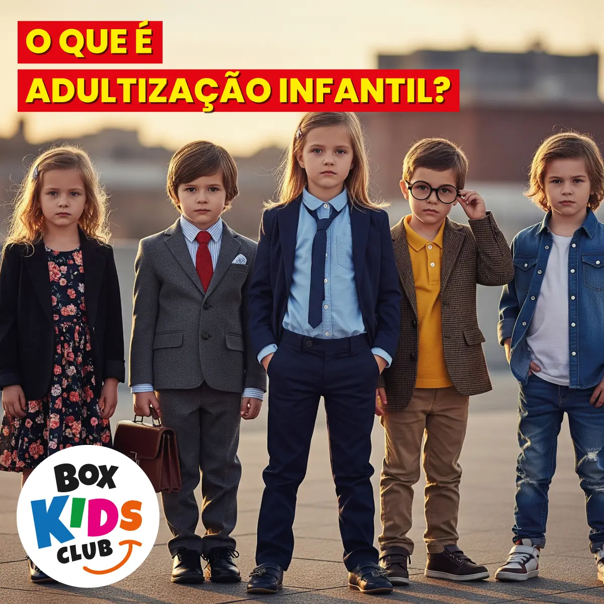 Box Kids Club Desvendando a Adultização
